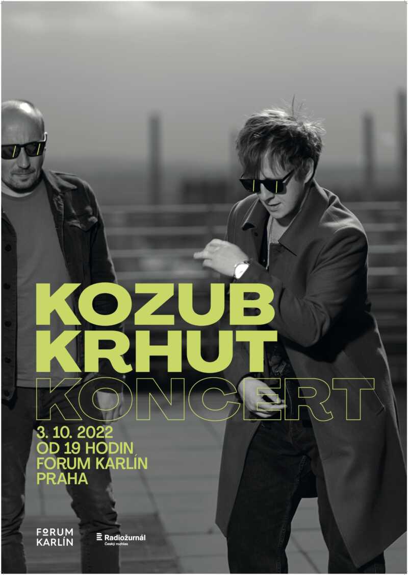 Koncert KOZUB & KRHUT (plakát)