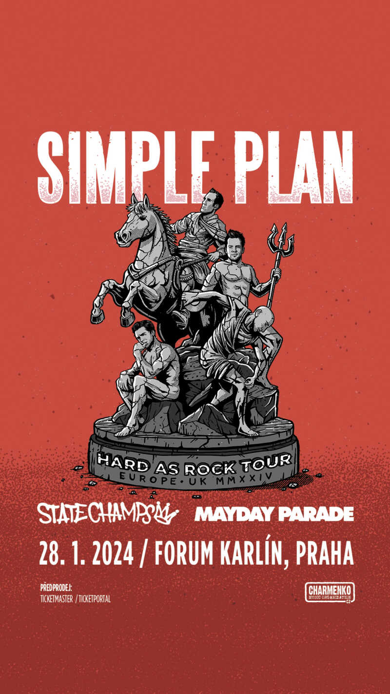 Simple Plan + State Champs + Mayday Parade (poster)