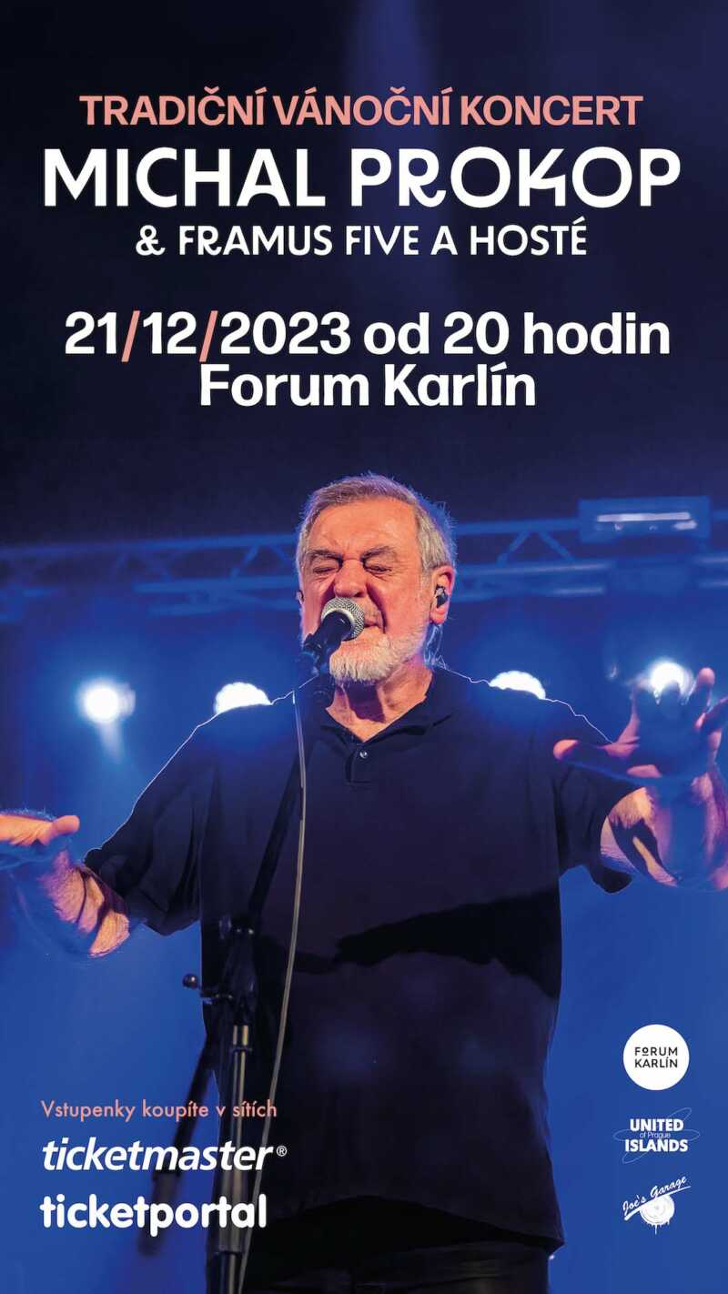 Vánoční koncert Michala Prokopa & Framus Five s hosty (poster)